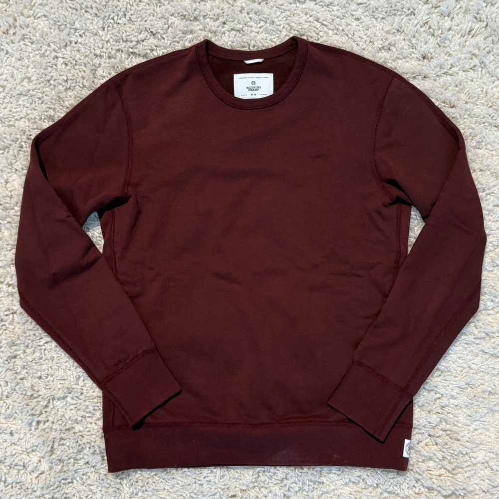 Reigning Champ Midweight Terry Slim Crewneck Sweatshirt